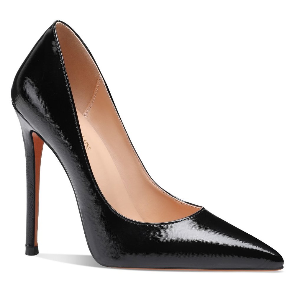 Petit Cadeau Leona - Classic and Sexy Slip on Pumps with 5" High Heels. NEW! - Picture 2 of 8